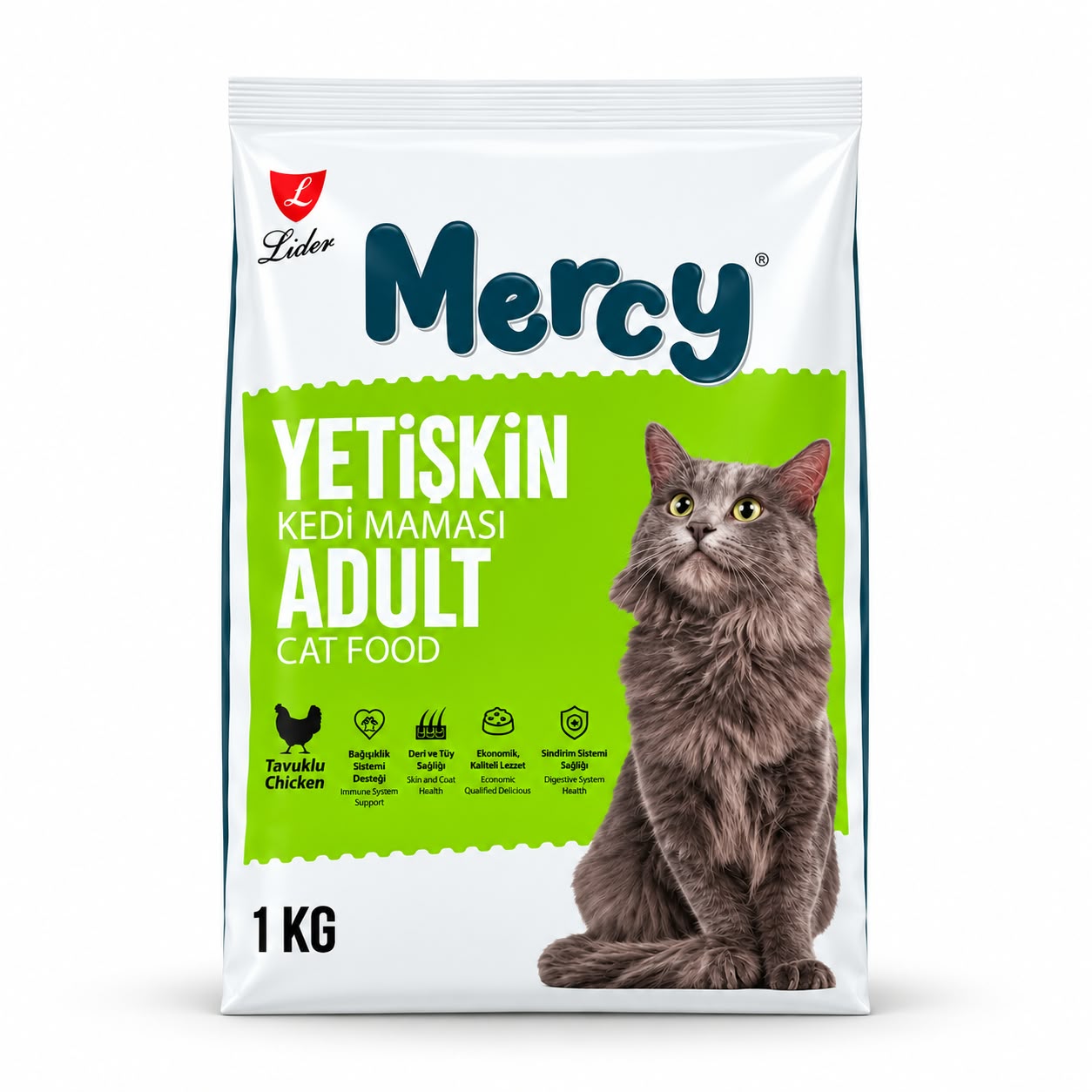 Mercy Adult Dry Cat Food (Chicken) - 1kg